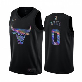 Dres Chicago Bulls Coby White 0 Iridescent HWC Collection Swingman